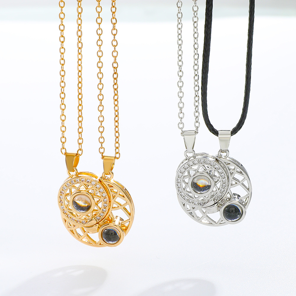 Magnetic Couple Matching Necklaces - 2PCS Magnetic Couple Matching Necklace 100