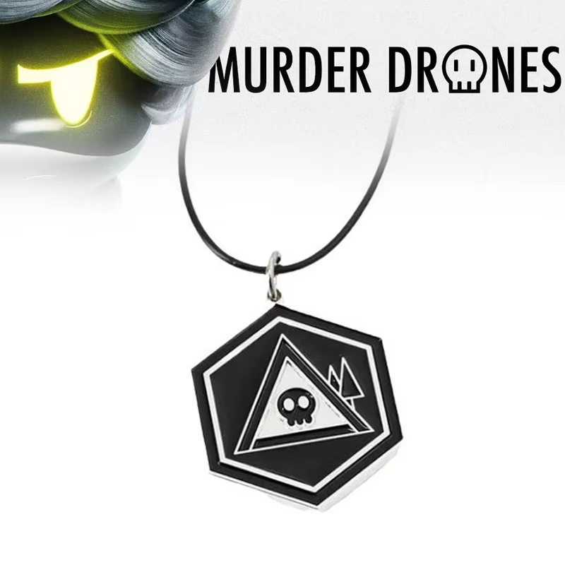 Anime Pendant Necklace - Anime Murder Drones Cosplay Necklace Gothic