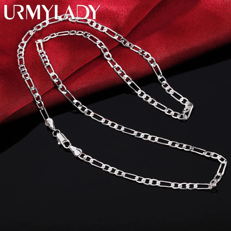 Cuban Link Chain 12Mm - 40-75cm 925 sterling Silver 16-30 Inches
