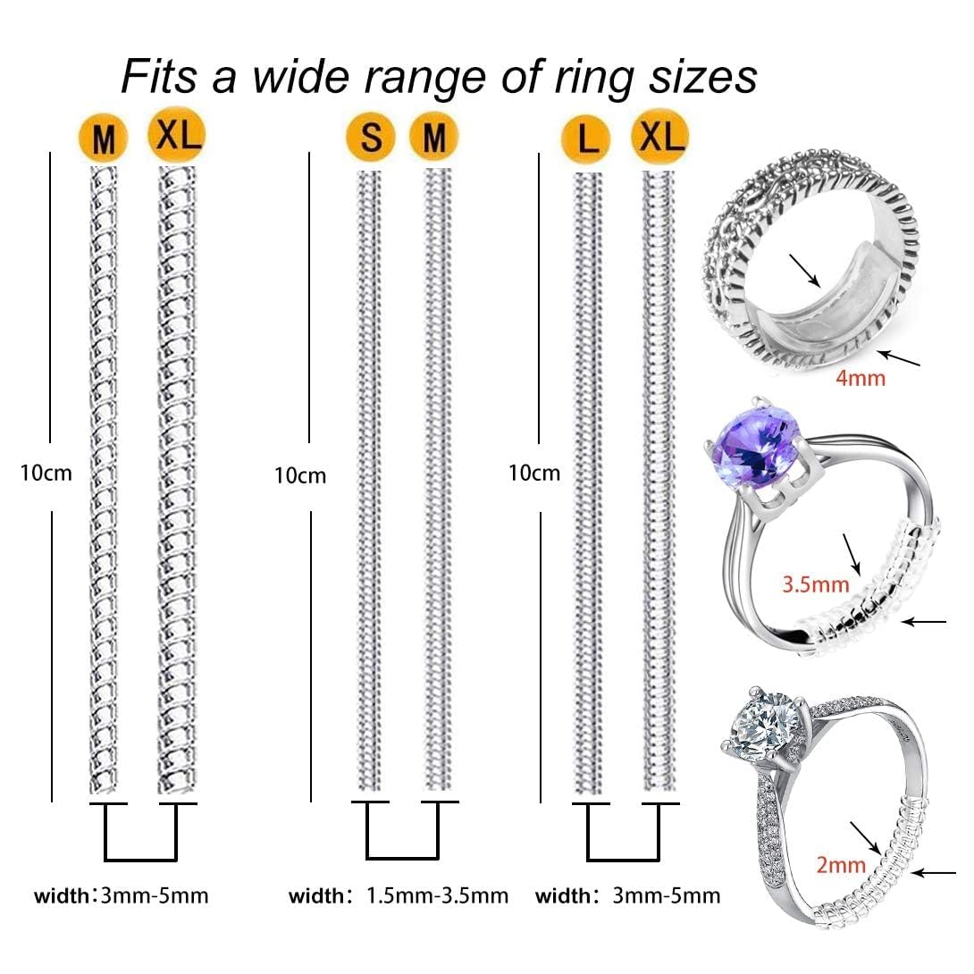 Rings - 6pcs/lot Guard Tightener Reducer Resizing Tool