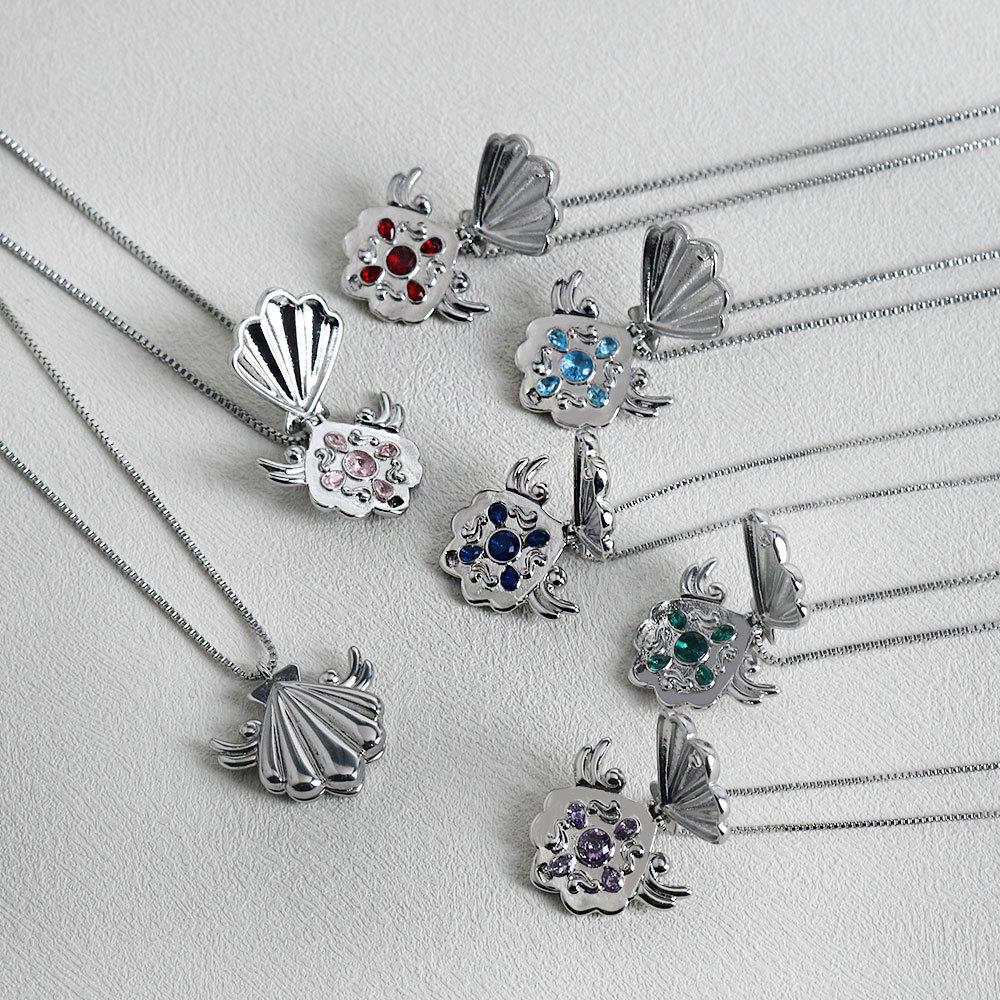 Anime Pendant Necklace - Anime Mermaid Melody Shell Necklace Pichi