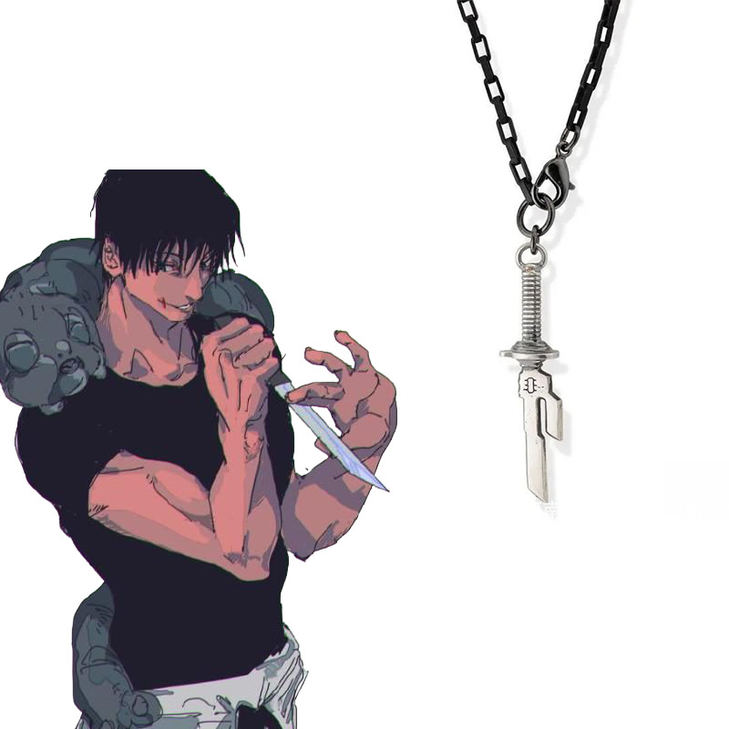 Anime Pendant Necklace - Anime Jujutsu Kaisen Toji Fushiguro Cosplay