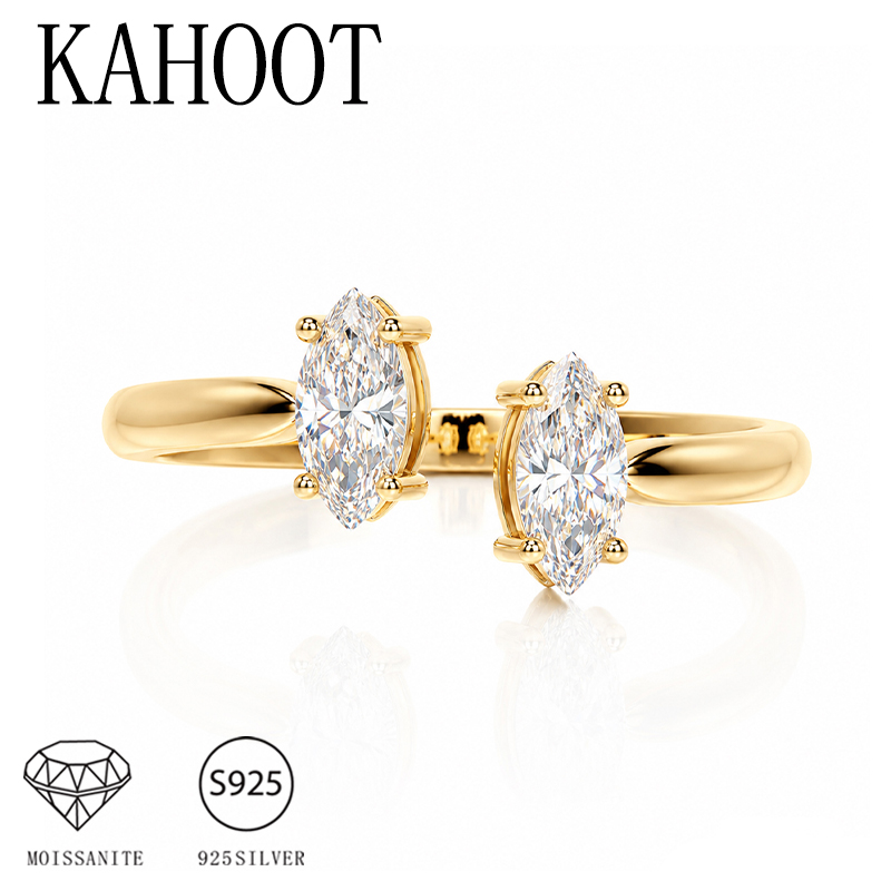 Moissanite Engagement Ring 1 Carat - A 1-Carat 925 Sterling Silver Ring