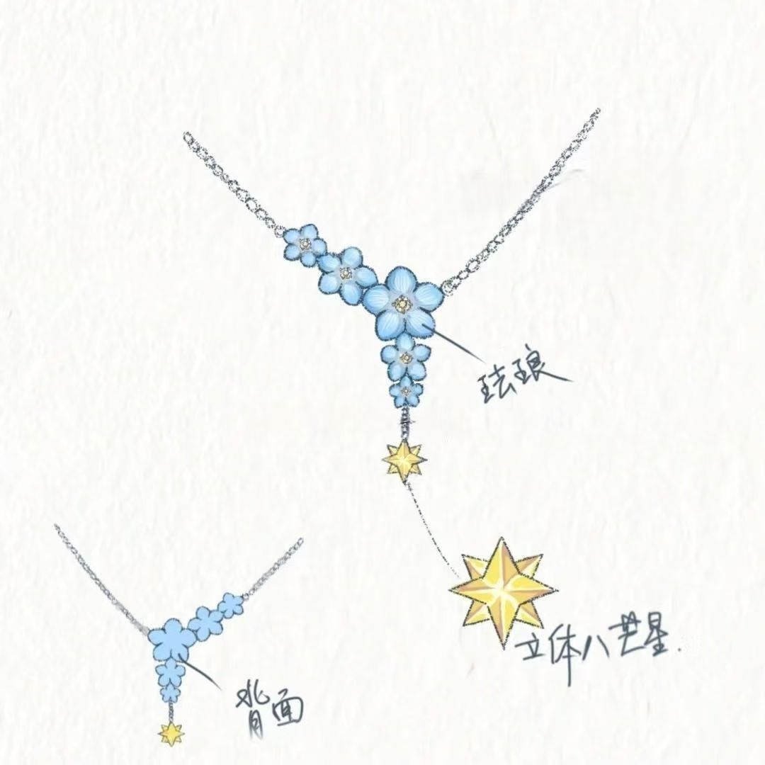 Anime Pendant Necklace - Love and Deepspace Xavier Pendant Necklace