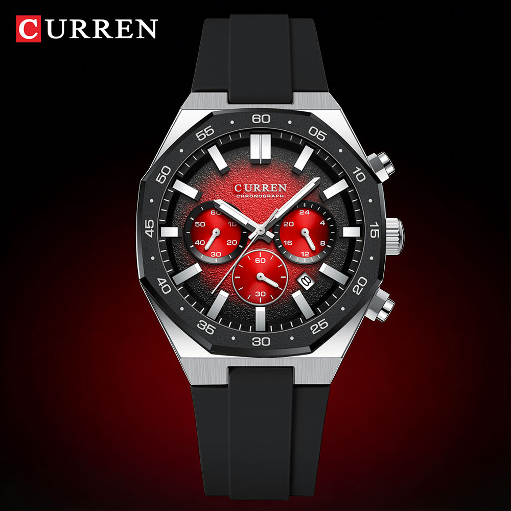 Watch Accessories - CURREN Fashion Casual Men Sports Watch