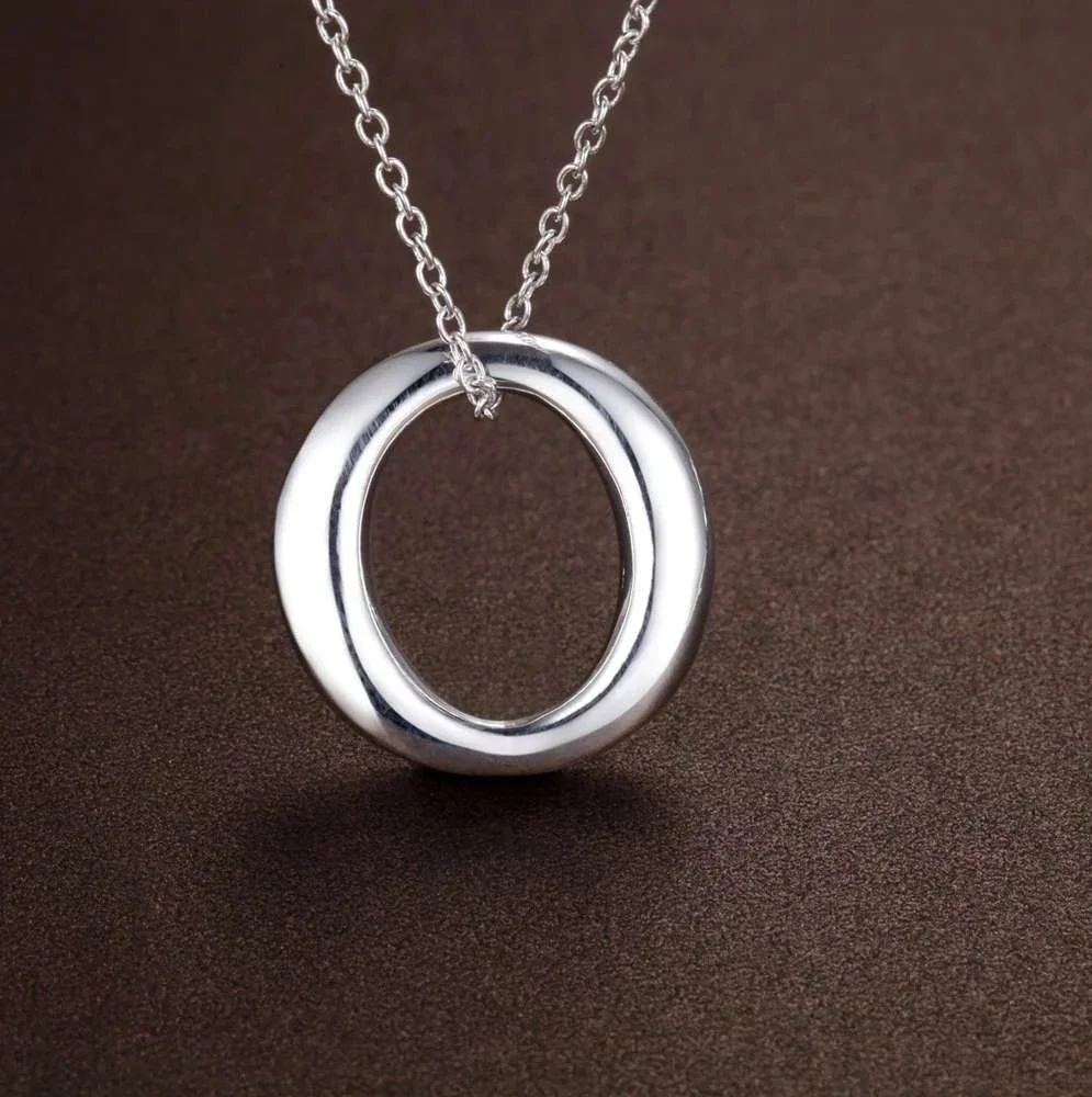 Hot 925 Sterling Silver Simple - 925 Sterling Silver Chain Necklace Men recension och pris