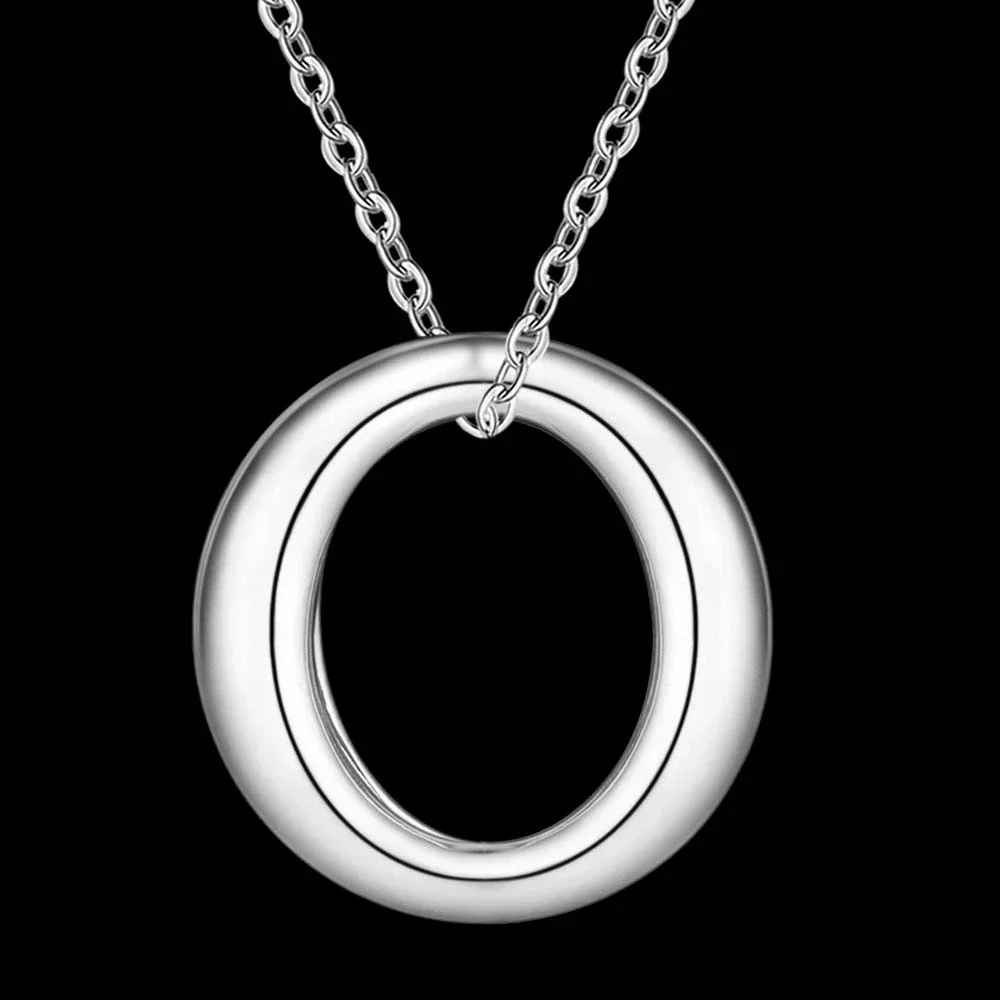 Hot 925 Sterling Silver Simple - 925 Sterling Silver Chain Necklace Men recension och pris
