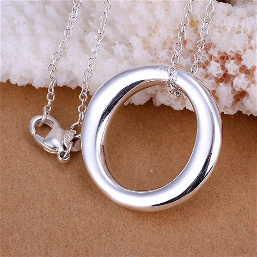 Hot 925 Sterling Silver Simple - 925 Sterling Silver Chain Necklace Men recension och pris