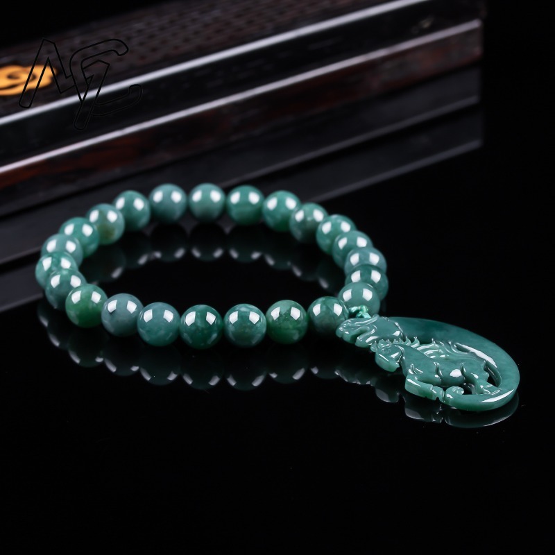 Natural Jadeite Blue Water Zod - Bracelets recension och pris