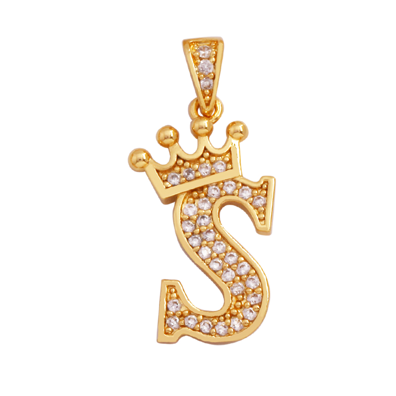 Fashion Exquisite 18K Gold Pla - Initial Letter Necklace 18K Gold recension och pris