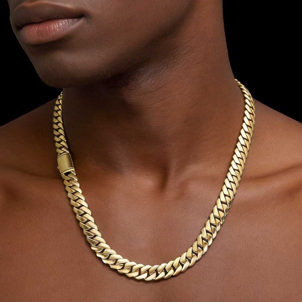 ESKEEM High Polished Monaco Ch - Cuban Link Chain 12Mm recension och pris