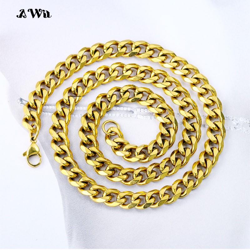 Cuban Link Chain Stainless Ste - Cuban Link Chain 12Mm recension och pris