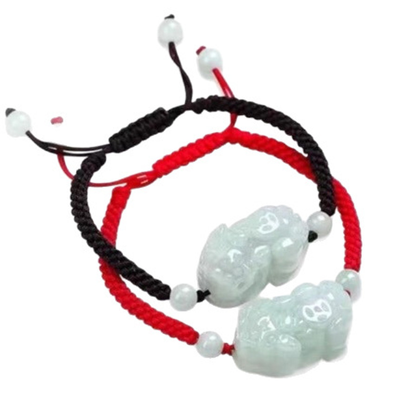Natural Jadeite A-grade Pixiu  - Bracelets recension och pris