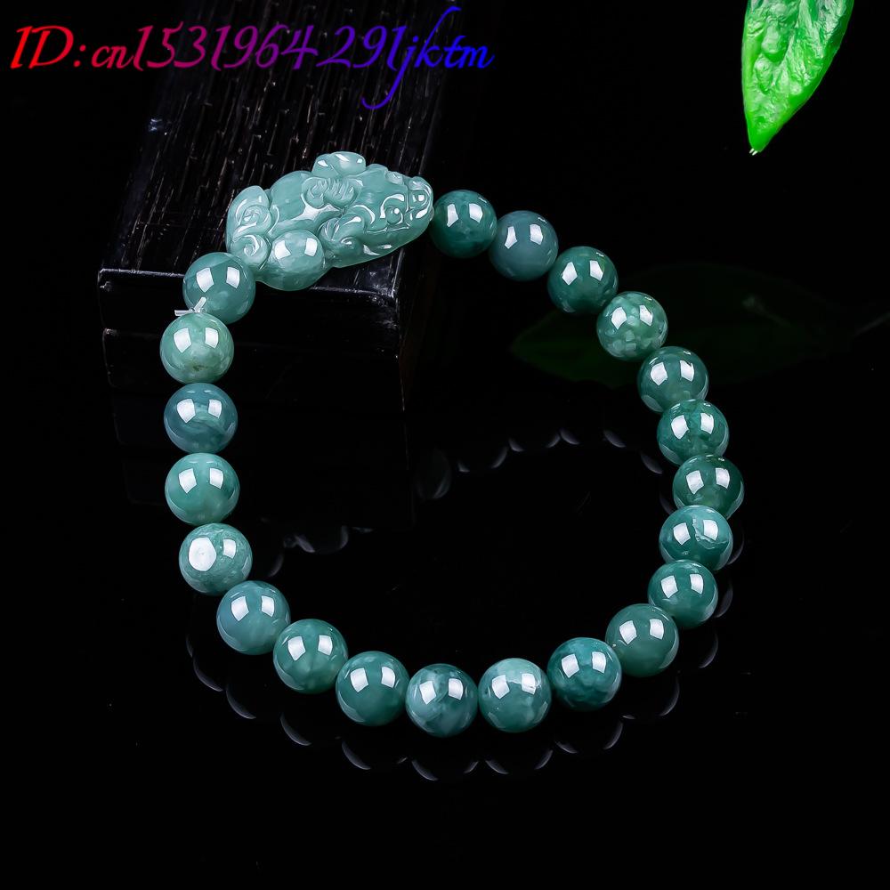 Natural Burmese Jadeite Pixiu  - Bracelets recension och pris