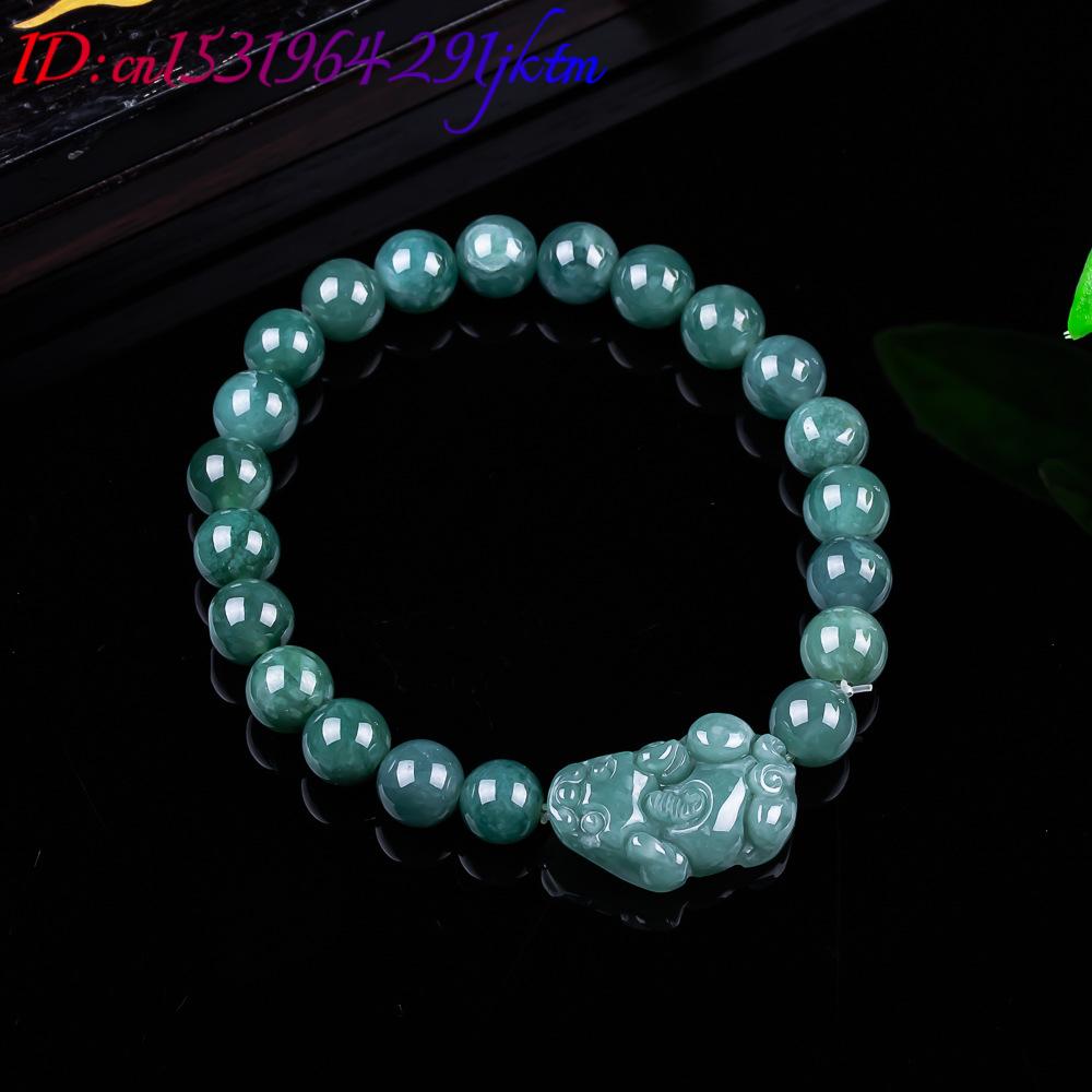 Natural Burmese Jadeite Pixiu  - Bracelets recension och pris
