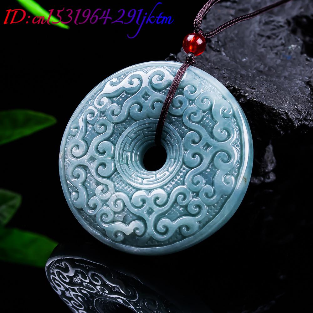 Natural Burmese Jadeite Flower - Necklaces recension och pris