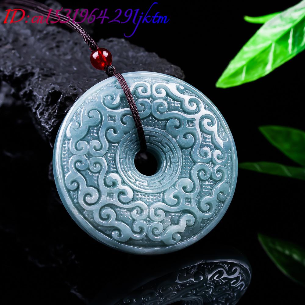 Natural Burmese Jadeite Flower - Necklaces recension och pris