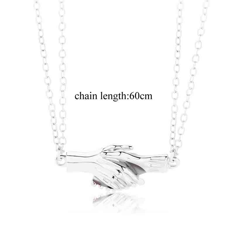 2Pcs/Set Couple Matching Neckl - Magnetic Couple Matching Necklaces recension och pris