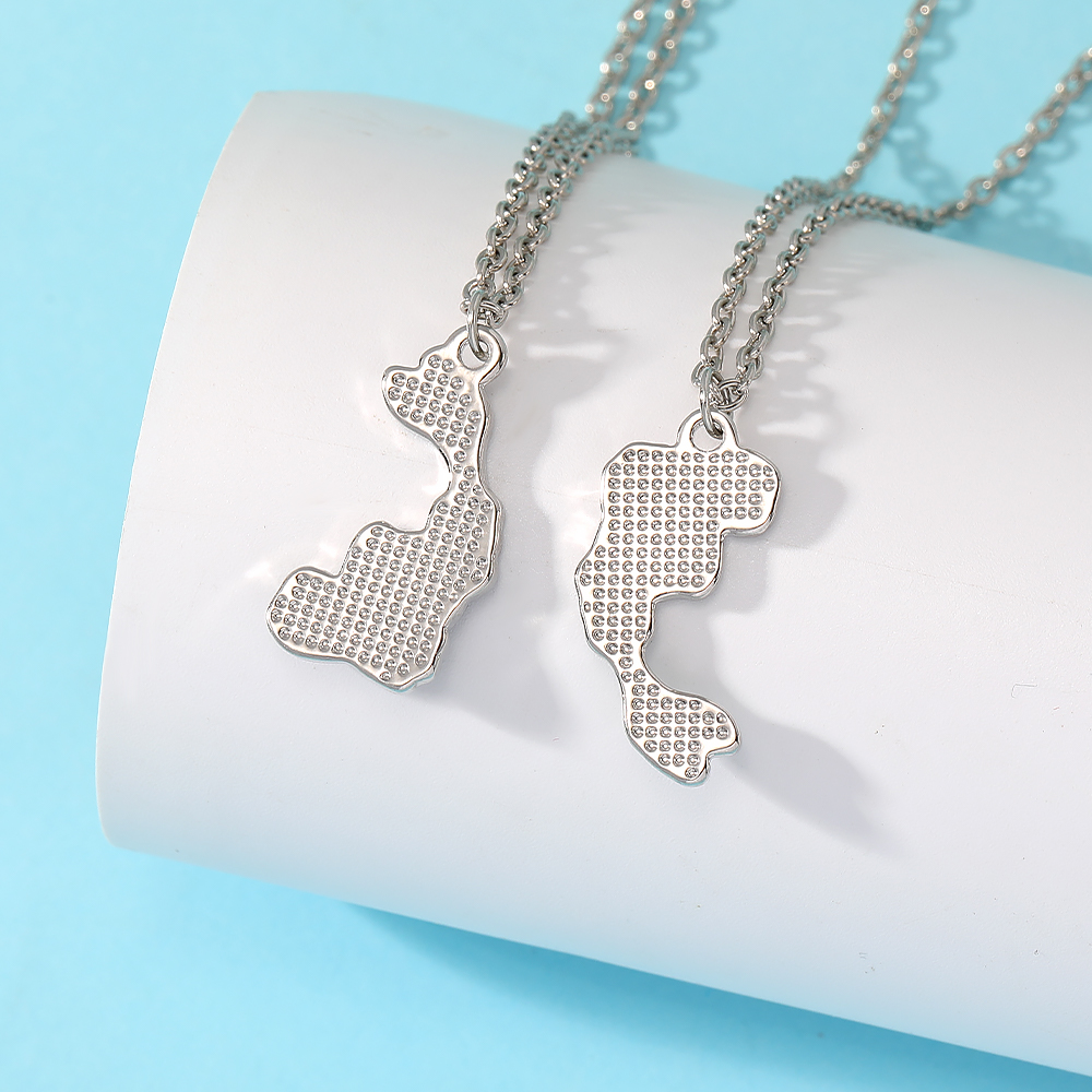 2Pcs Magnetic Yin Yang Fish Co - Magnetic Couple Matching Necklaces recension och pris