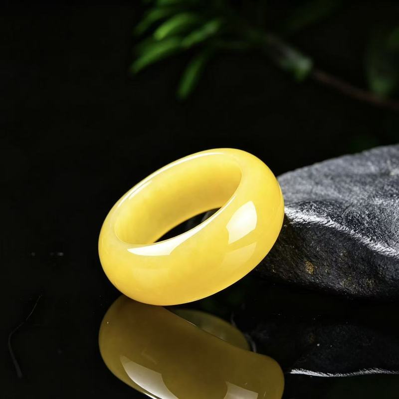 Genuine A-grade jadeite ring w - Rings recension och pris