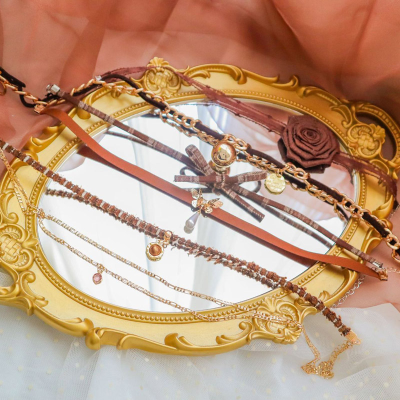 Vintage Style Flower Choker Ne - Pearl Choker Necklace Vintage recension och pris