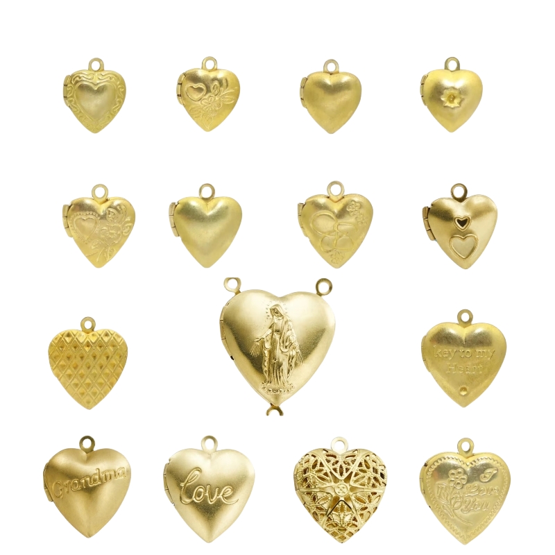 BoYuTe (50 Pieces/Lot) Metal B - Heart Locket Necklace Photo recension och pris