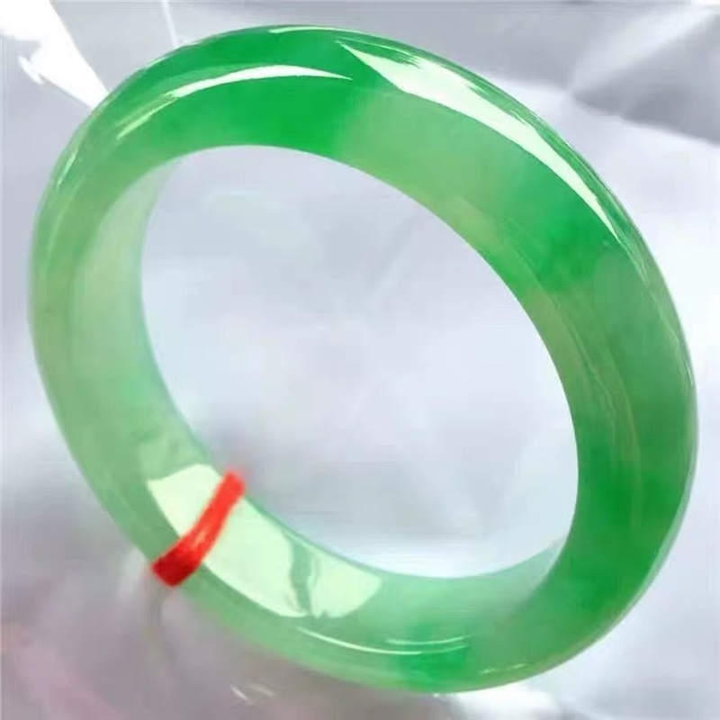 Bright jadeite , with floral p - Bracelets recension och pris