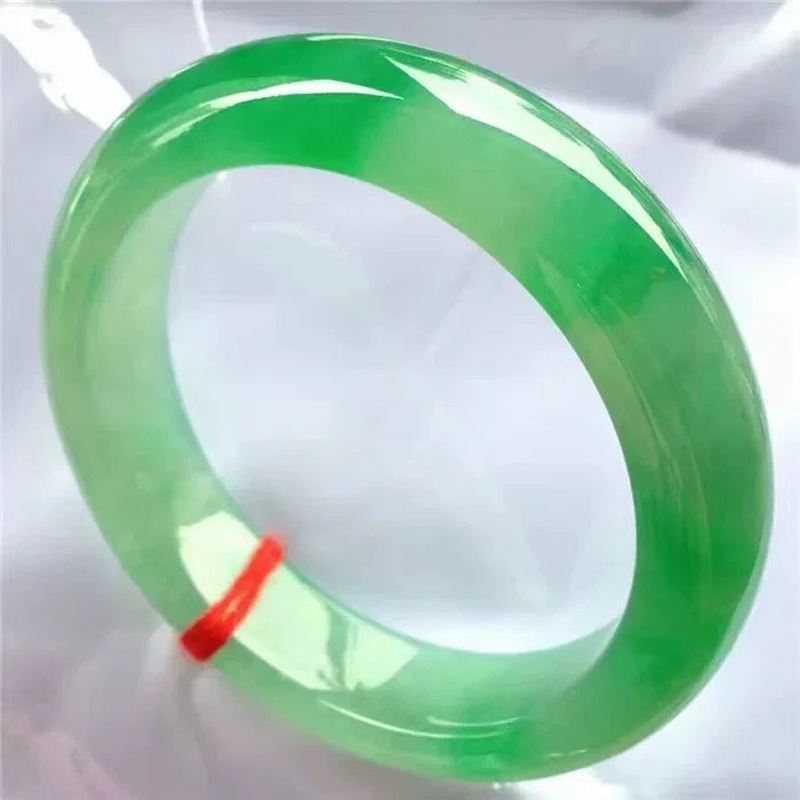Bright jadeite , with floral p - Bracelets recension och pris
