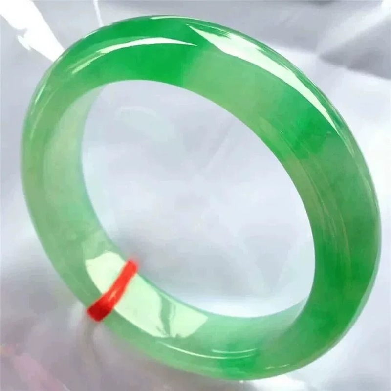 Bright jadeite , with floral p - Bracelets recension och pris