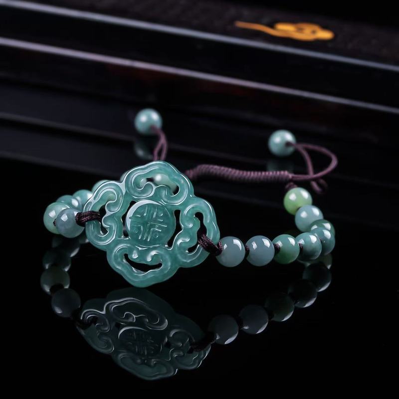 Natural Jadeite A-grade Bracel - Bracelets recension och pris