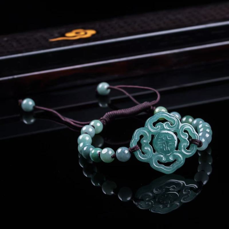 Natural Jadeite A-grade Bracel - Bracelets recension och pris