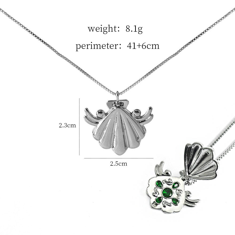 Anime Mermaid Melody Shell Nec - Anime Pendant Necklace recension och pris