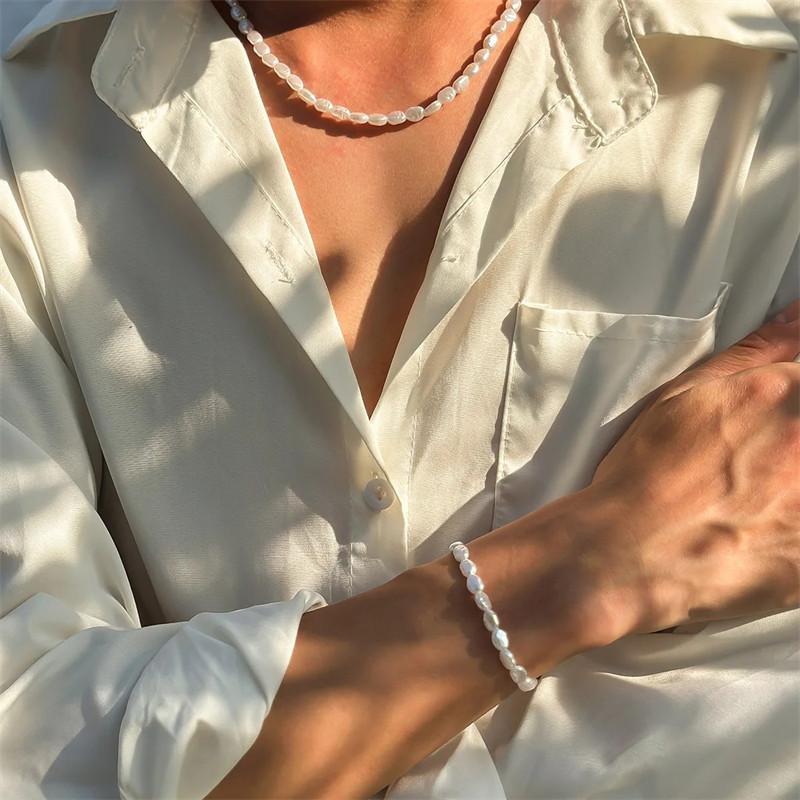 New Fashion Simple Imitation P - Pearl Choker Necklace Vintage recension och pris