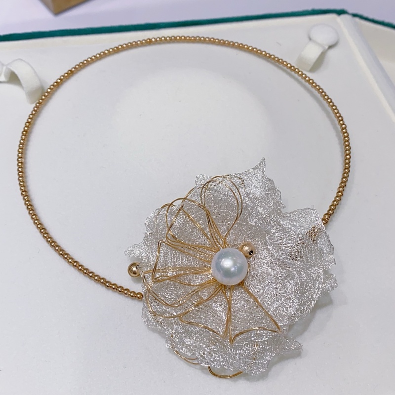 SGARIT Fashion Women Vintage K - Pearl Choker Necklace Vintage recension och pris
