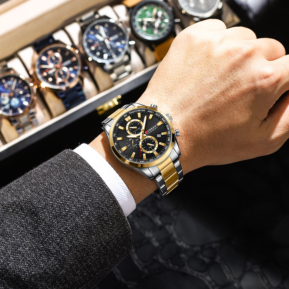 CURREN Casual Quartz Chrono Sp - Watch Accessories recension och pris