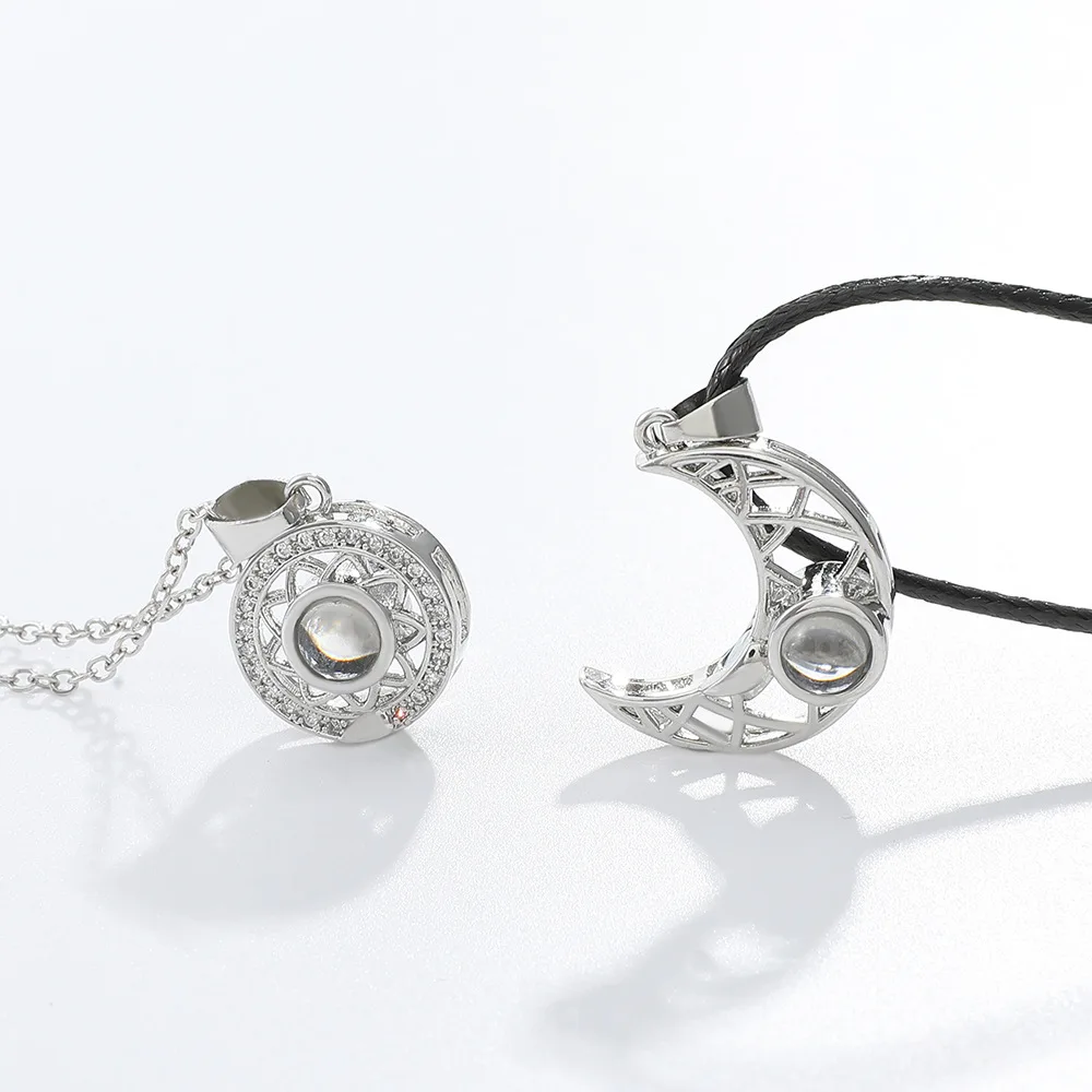 2PCS Magnetic Couple Matching  - Magnetic Couple Matching Necklaces recension och pris