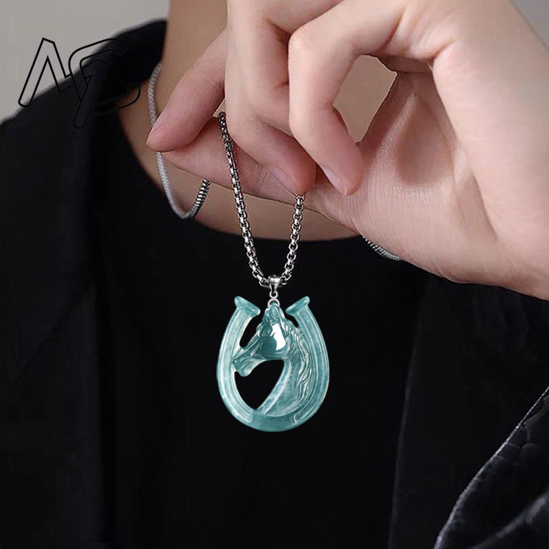 S925 Silver Natural Blue Water - Necklaces recension och pris