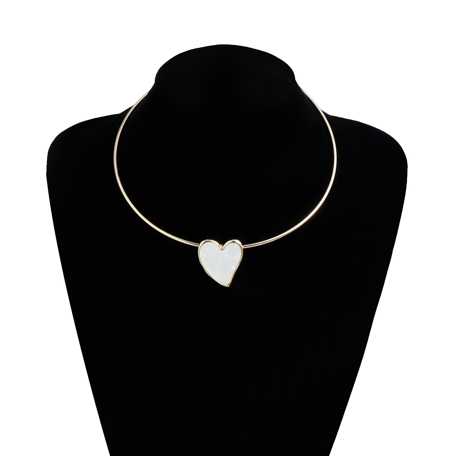 Luxe Minimalist Collar Irregul - Layered Pendant Necklace Aesthetic recension och pris
