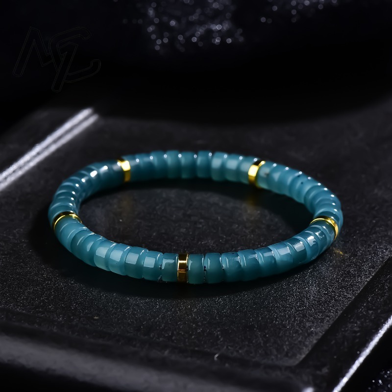 Natural Jadeite Blue Water Aba - Bracelets recension och pris