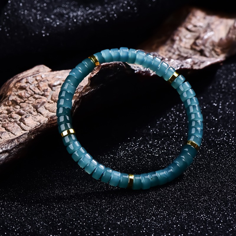 Natural Jadeite Blue Water Aba - Bracelets recension och pris