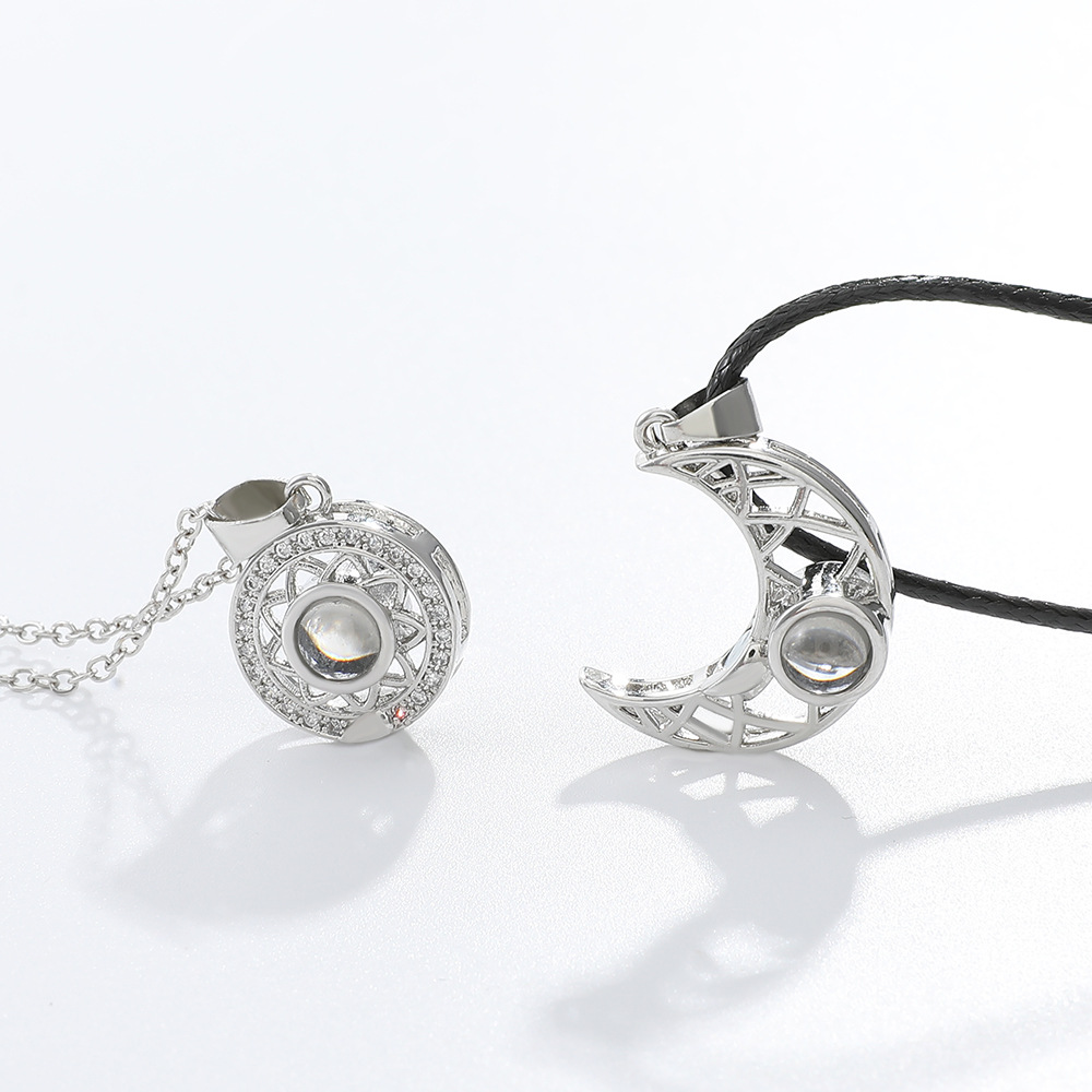 2PCS Magnetic Couple Matching  - Magnetic Couple Matching Necklaces recension och pris