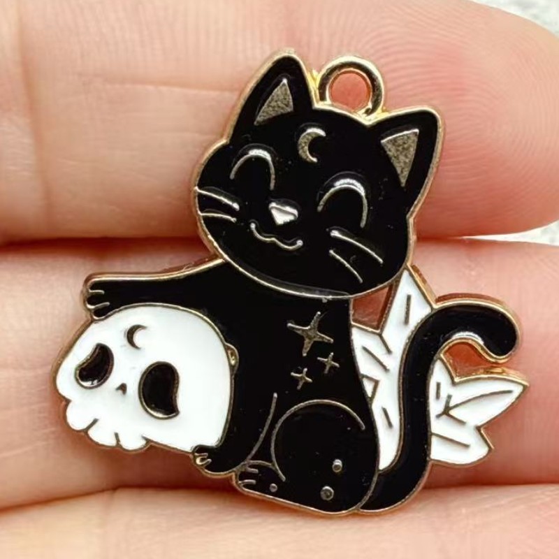 10pcs Original Alloy Enamel Bl - Earrings recension och pris
