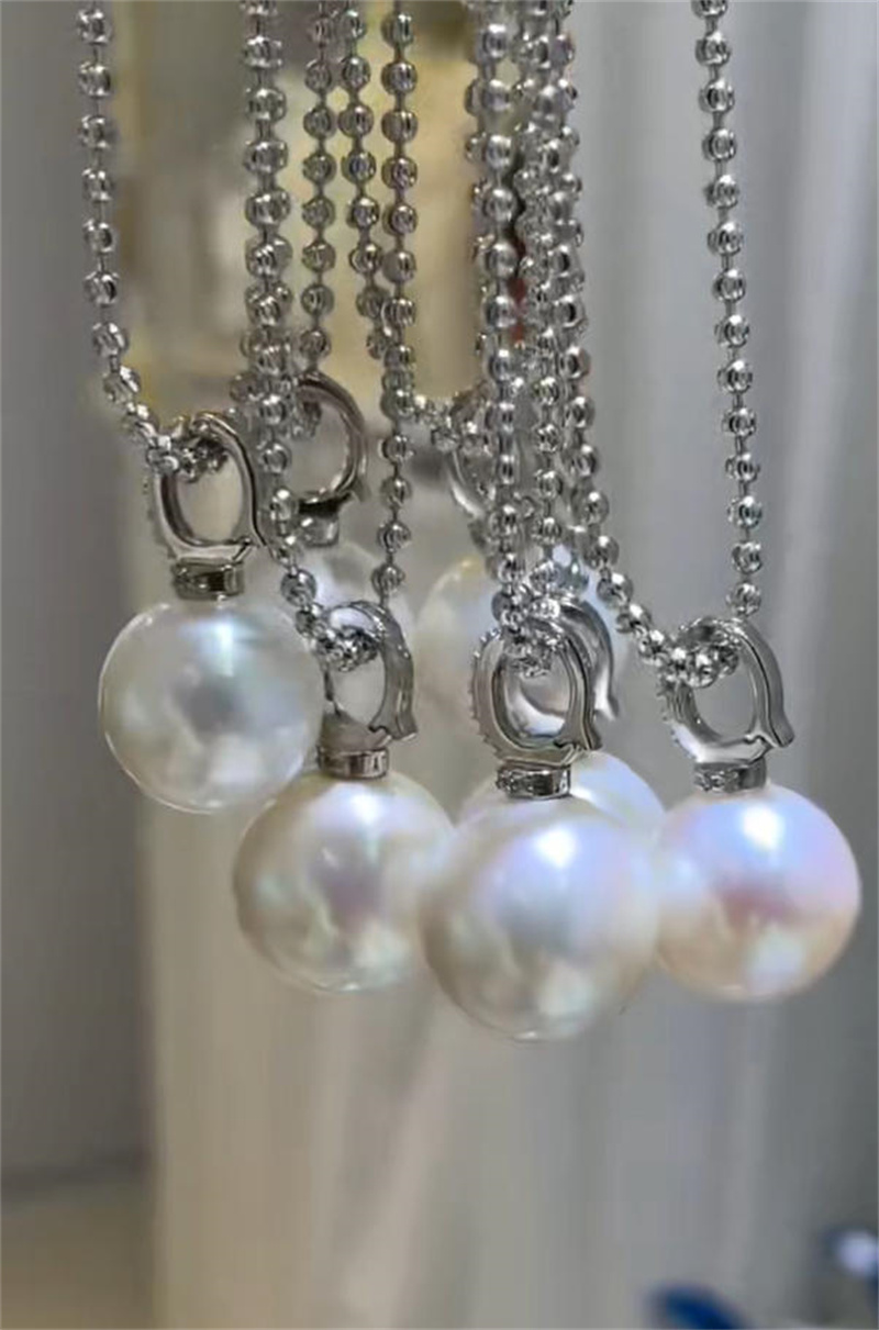 Classic Elegant Natural White  - Pearl Choker Necklace Vintage recension och pris