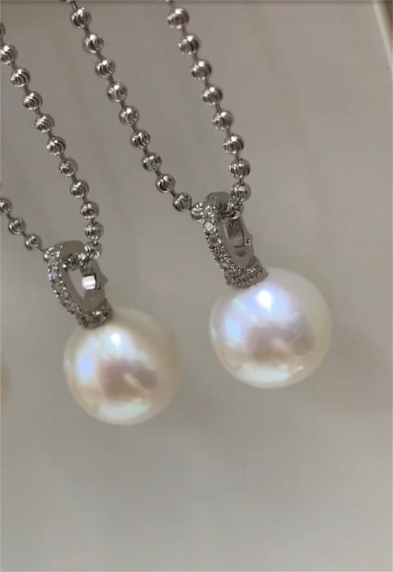 Classic Elegant Natural White  - Pearl Choker Necklace Vintage recension och pris