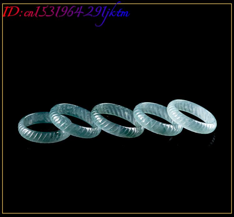 Blue Real Burmese Jadeite Ring - Rings recension och pris