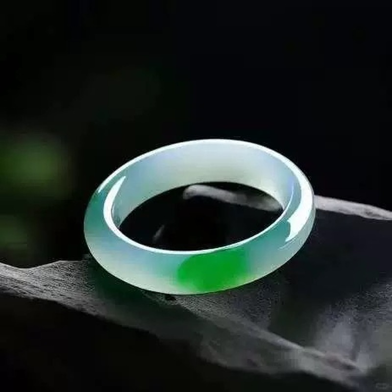 Myanmar jadeite bracelet, ice- - Bracelets recension och pris