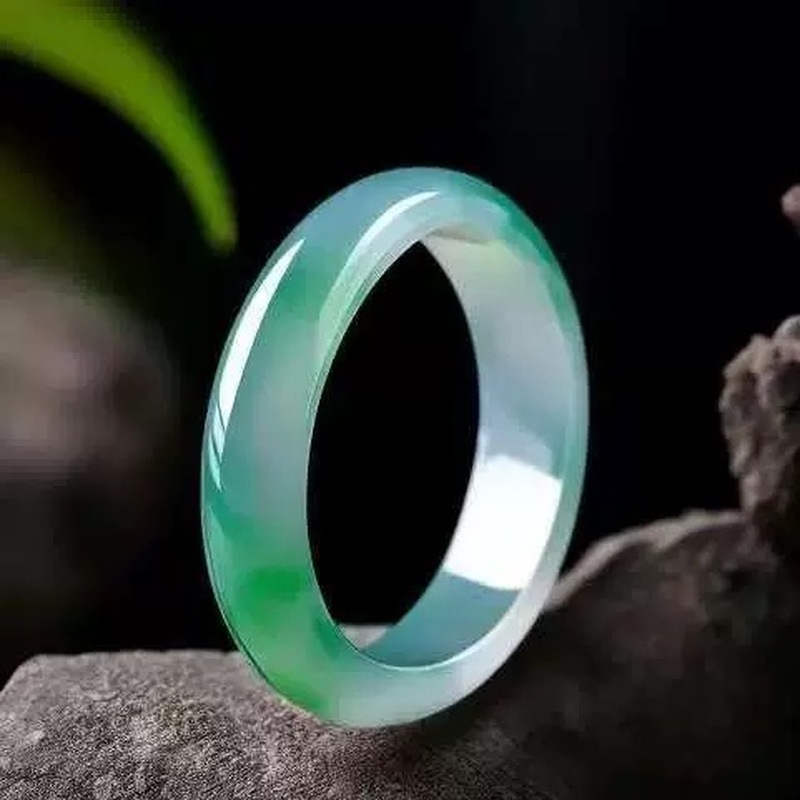 Myanmar jadeite bracelet, ice- - Bracelets recension och pris