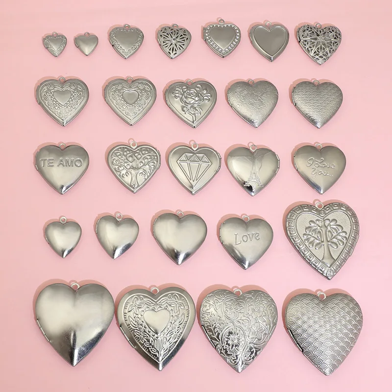 BoYuTe (20 Pieces/Lot) 316 Sta - Heart Locket Necklace Photo recension och pris