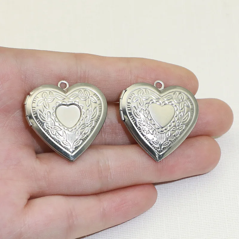 BoYuTe (20 Pieces/Lot) 316 Sta - Heart Locket Necklace Photo recension och pris