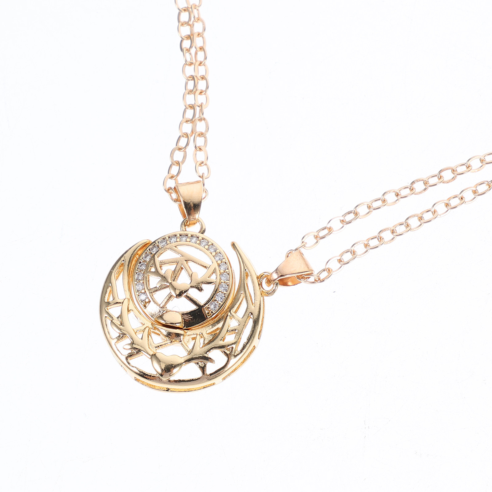 1Pair Sun and Moon Necklace Se - Magnetic Couple Matching Necklaces recension och pris